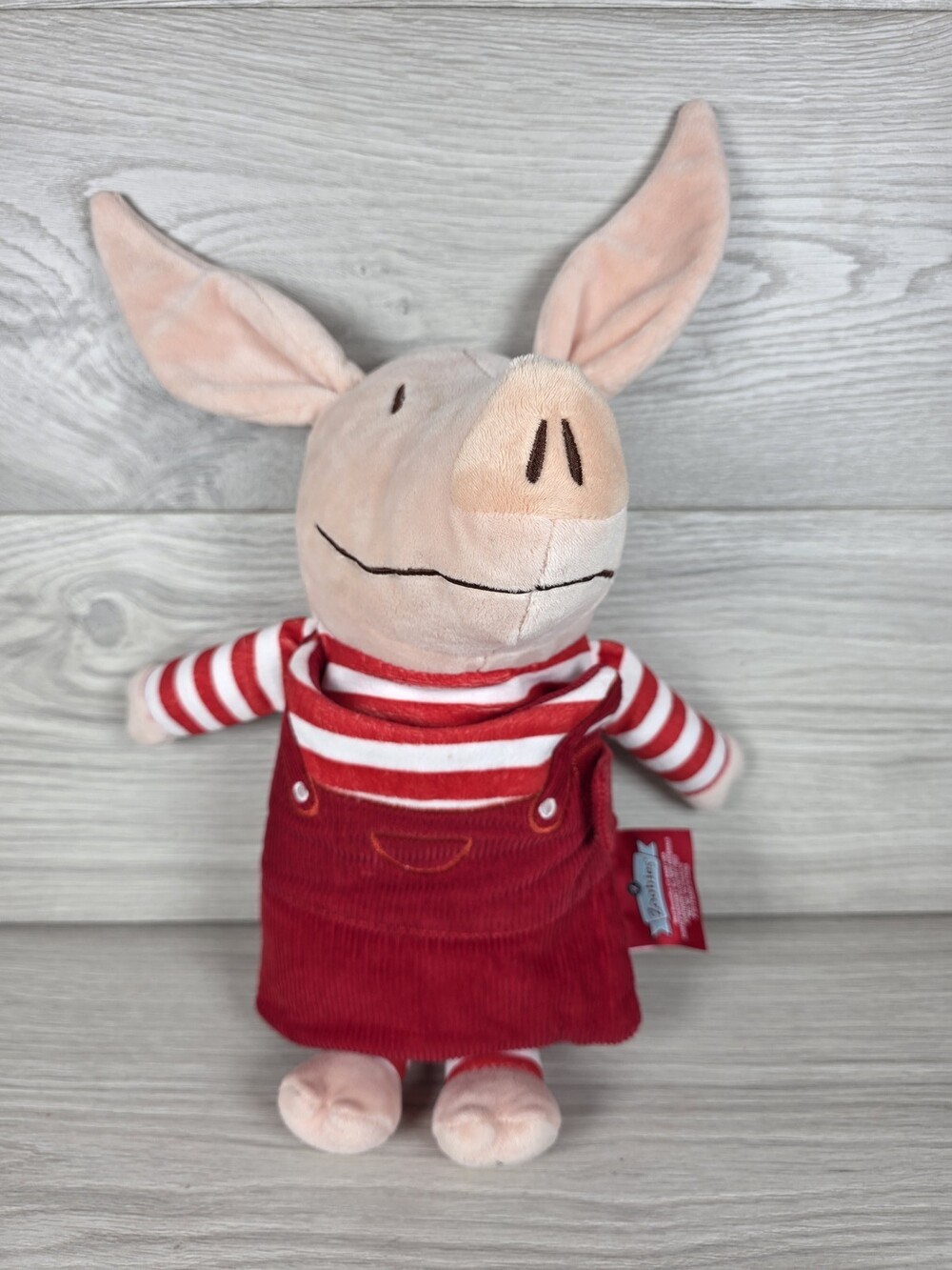 Olivia Plush Pig Doll w Attached Fabric Book by Zoobies SU8